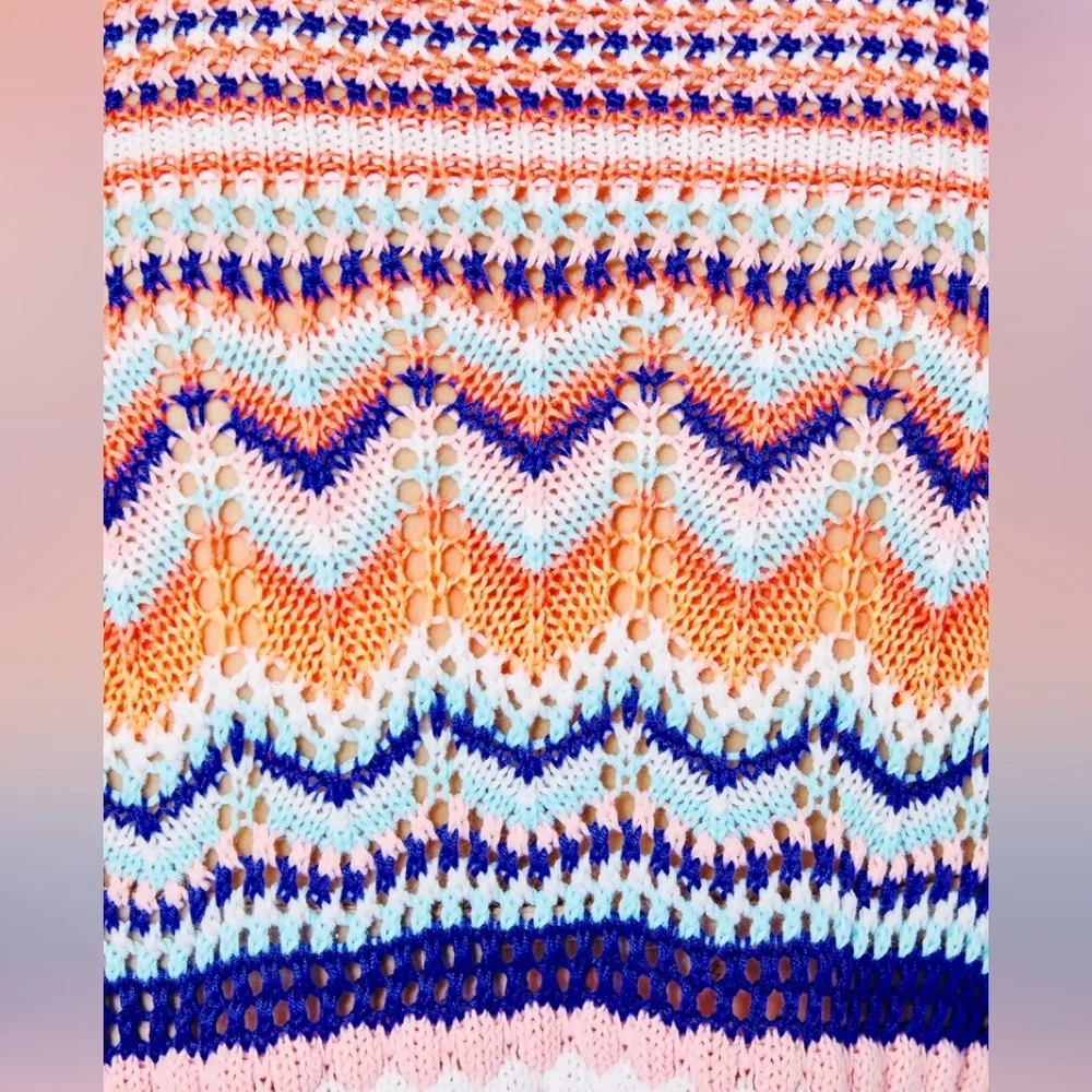 🌺 SOLD- Lilly Pulitzer Samora Cotton Strip Sweater- - Picture 6 of 7